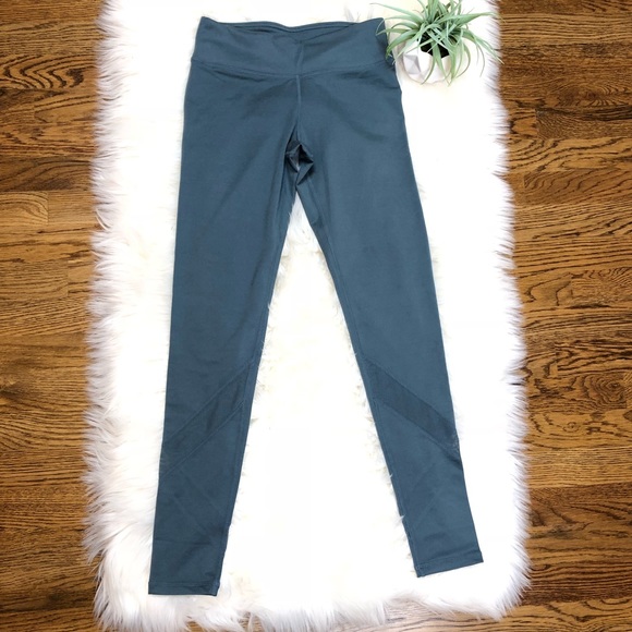 NWT Light Teal Full Length Leggings Size Large - Picture 6 of 6